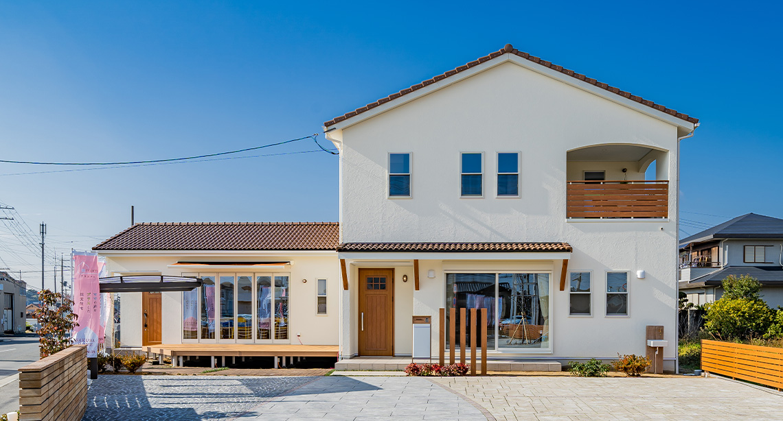 モデルハウス外観