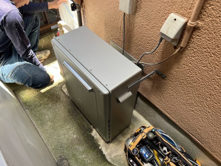 給湯器　施工後