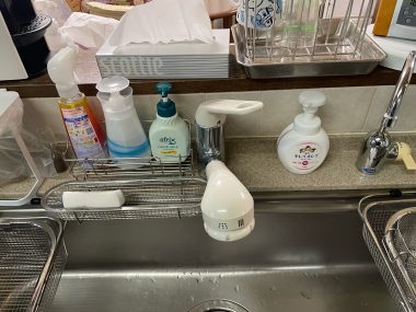 キッチン　水栓　取替 Before イメージ
