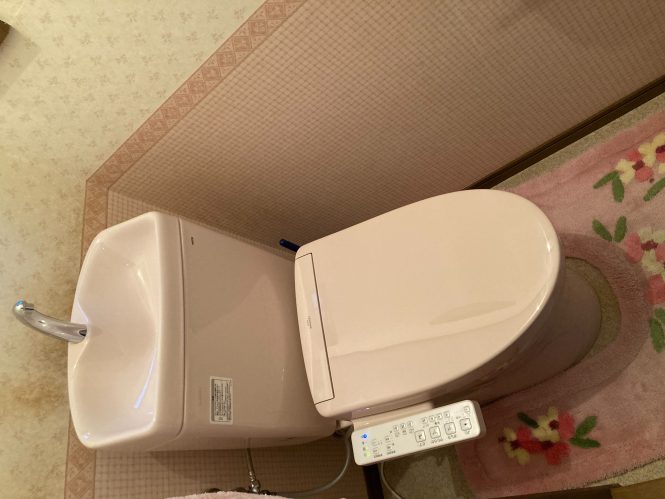 トイレ交換 便座 After イメージ