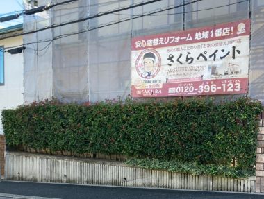植栽伐採・フェンス新設 Before イメージ