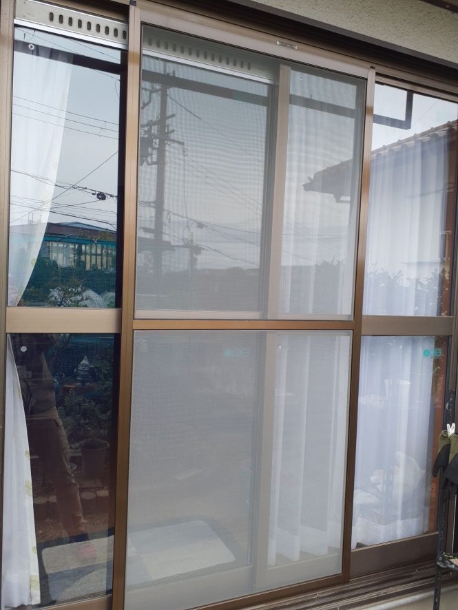 網戸　新調 After イメージ