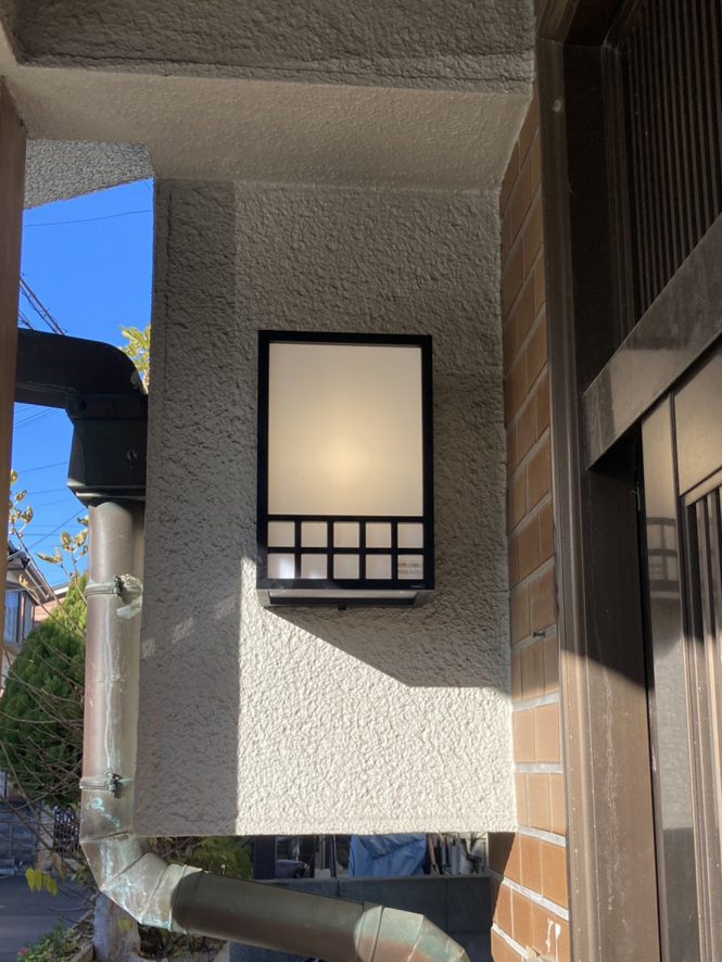 ポーチ灯 After イメージ