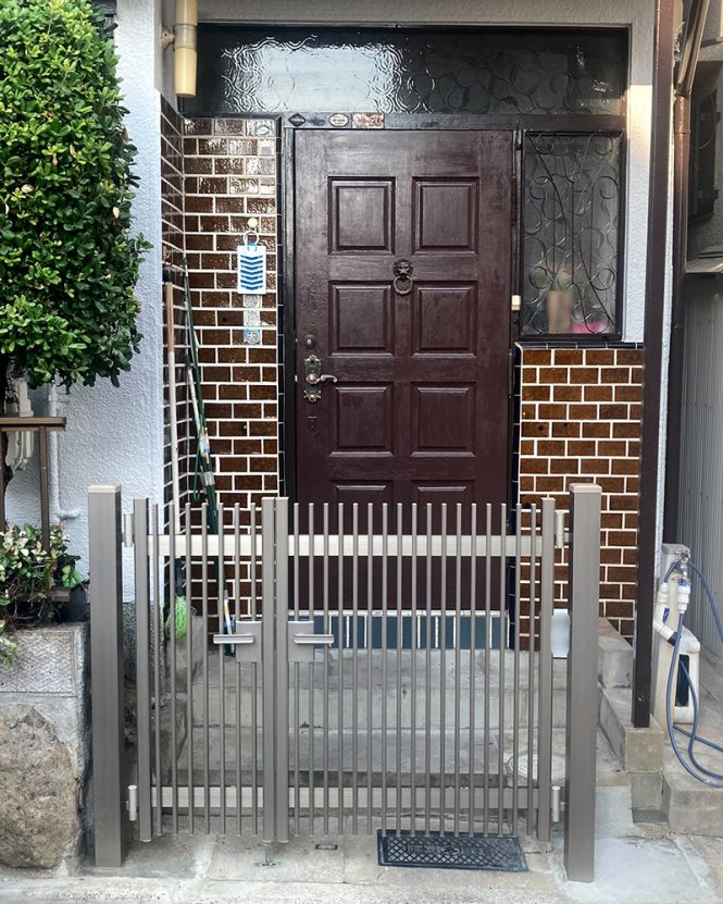 外構フェンス After イメージ