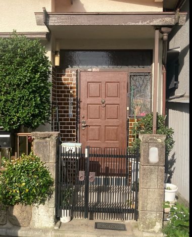 外構フェンス Before イメージ