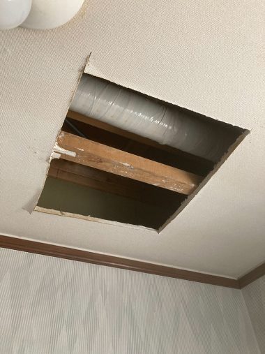 点検口 Before イメージ